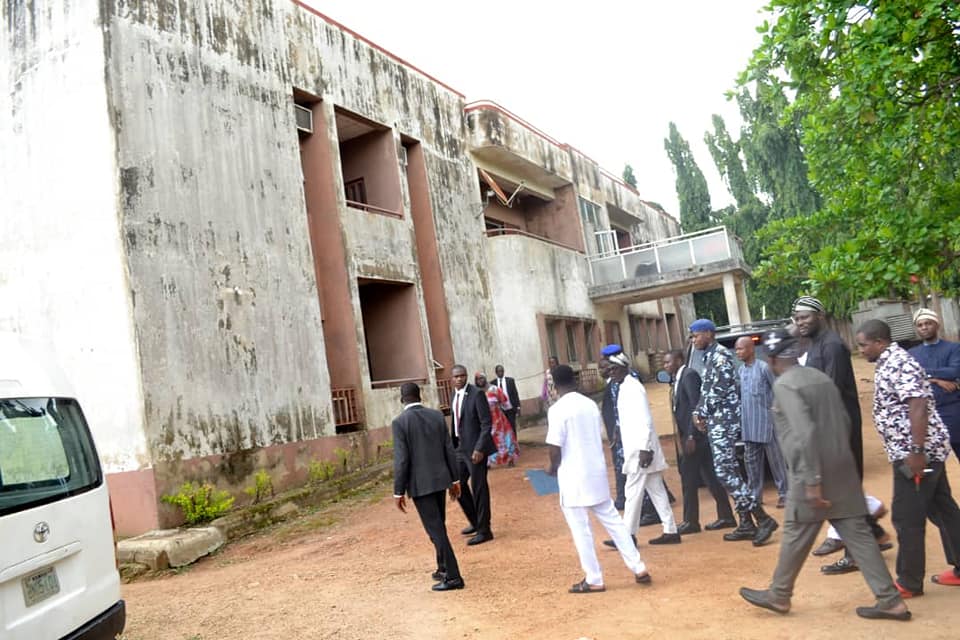 Fr. Alia Expresses Shock Over Dilapidated Benue Liaison Office, Abuja