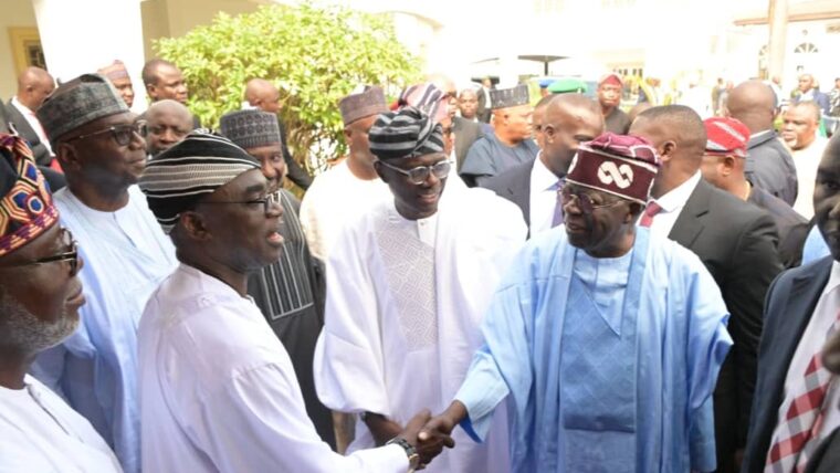 President Tinubu Receives Warm Welcome in Lagos as Governor Alia Joins Celebration