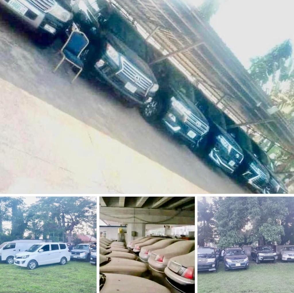 Governor Alia's Assets Recovery Committee Recover Govt. Cars From Former Gov. Ortom