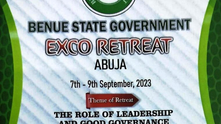 Benue Exco Retreat, Meant To Equip Govt Officials